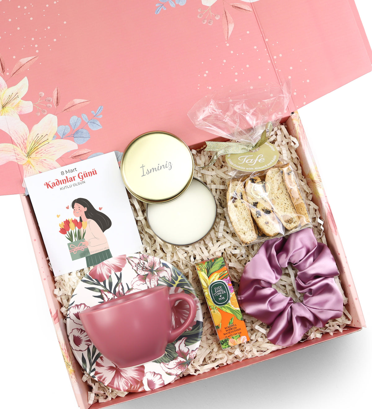 Pembe Sevenlere Özel Kadınlar Günü Hediye Seti