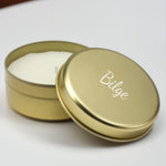 Kişiye Özel Tasarım Fincan & Gold Metal Kutulu Mum & 3'lü Mutfak Havlusu & Rebul Kolonya Hediye Seti