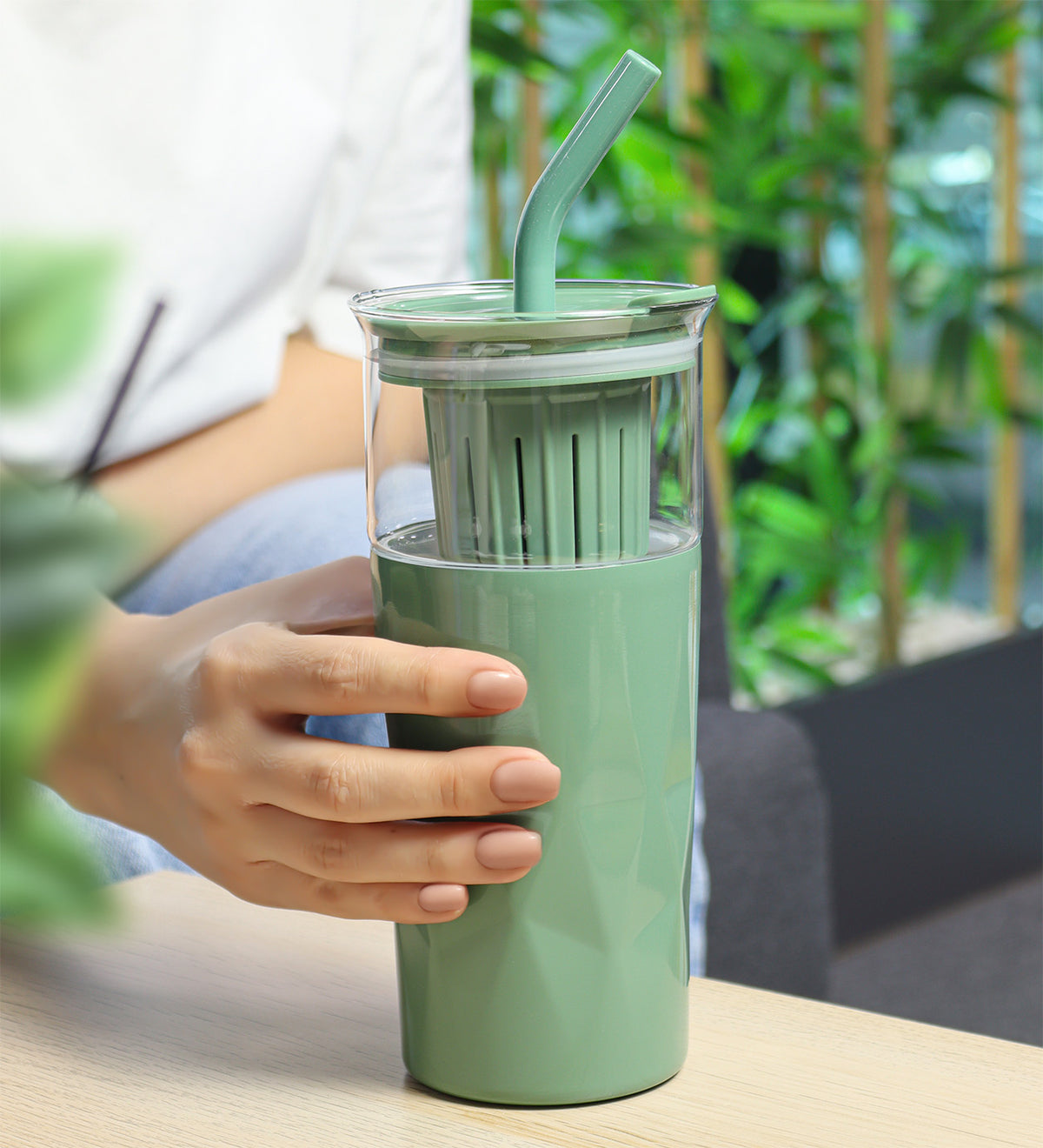 Cam Detox Pipetli Termos 650 ml