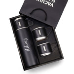 Kişiye Özel Bardaklı Termos & Spiralli Yeni Yıl Tarihli Ajanda & Mat Roller Kalem