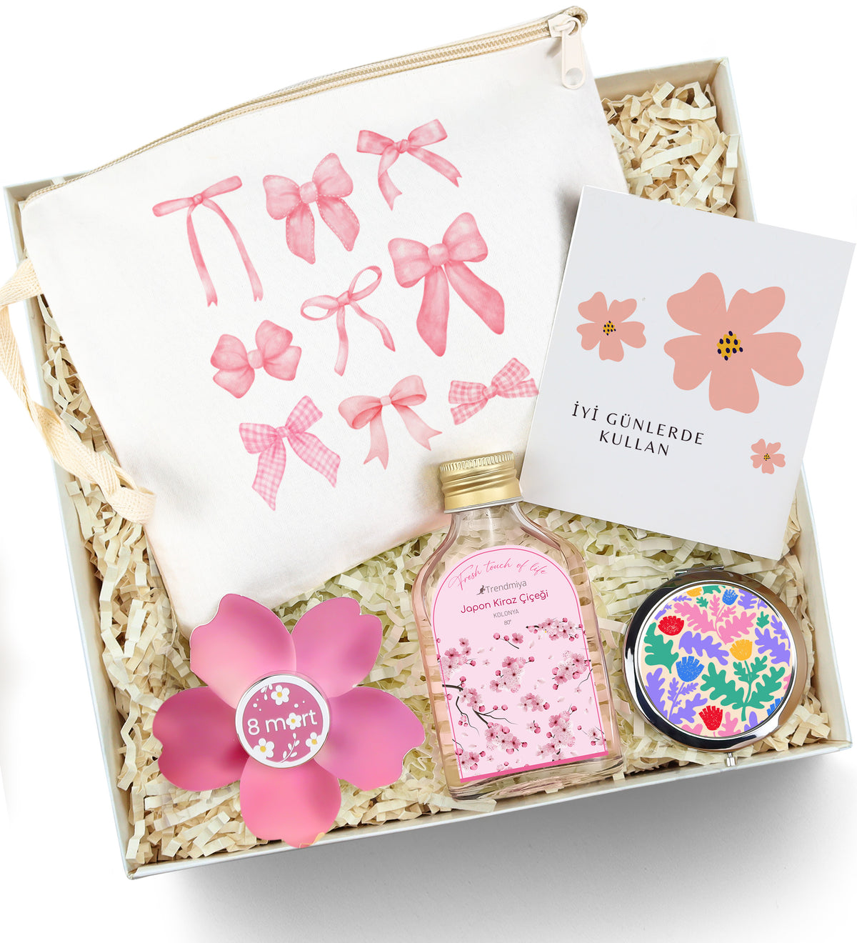 Pembe Severler İçin Hediye Seti