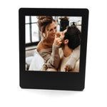 Kişiye Özel İnstagram Çerçeve & Divit Uçlu Tüylü Kalem & Deri Kapaklı Vintage Anı-Seyahat Defteri & Siyah Kupa Hediye Seti