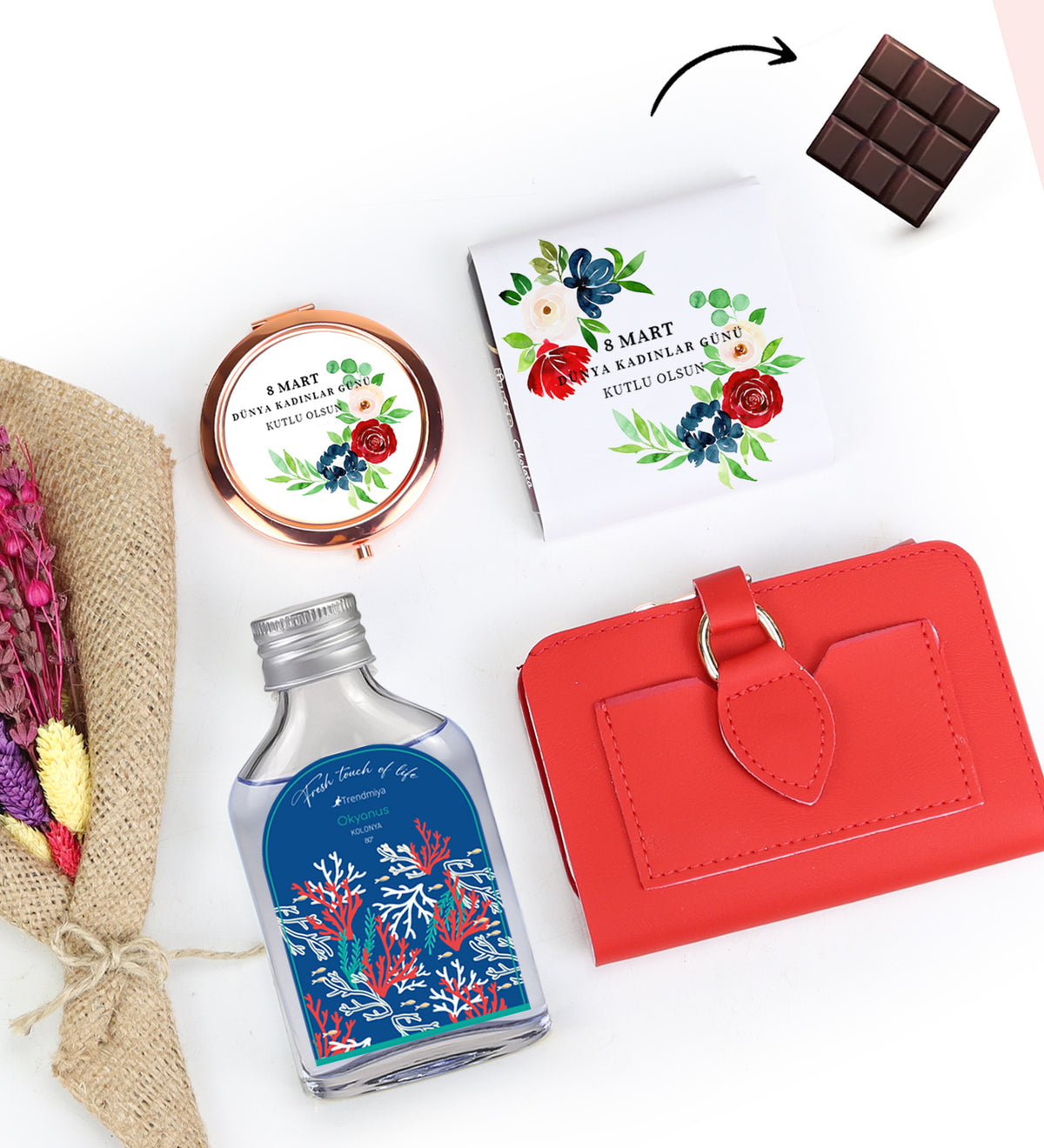 Kadınlar Gününe Özel Kurumsal Hediye Kutusu