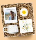 El Yapımı Kupa & Taş Bardak Altlığı & Mum & Çerçeve El Emeği Hediye Seti