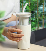 Cam Detox Pipetli Termos 650 ml