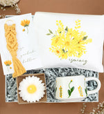 Kişiye Özel Bez Çanta & Anahtarlık & Mum & %100 El Yapımı Hediye Seti