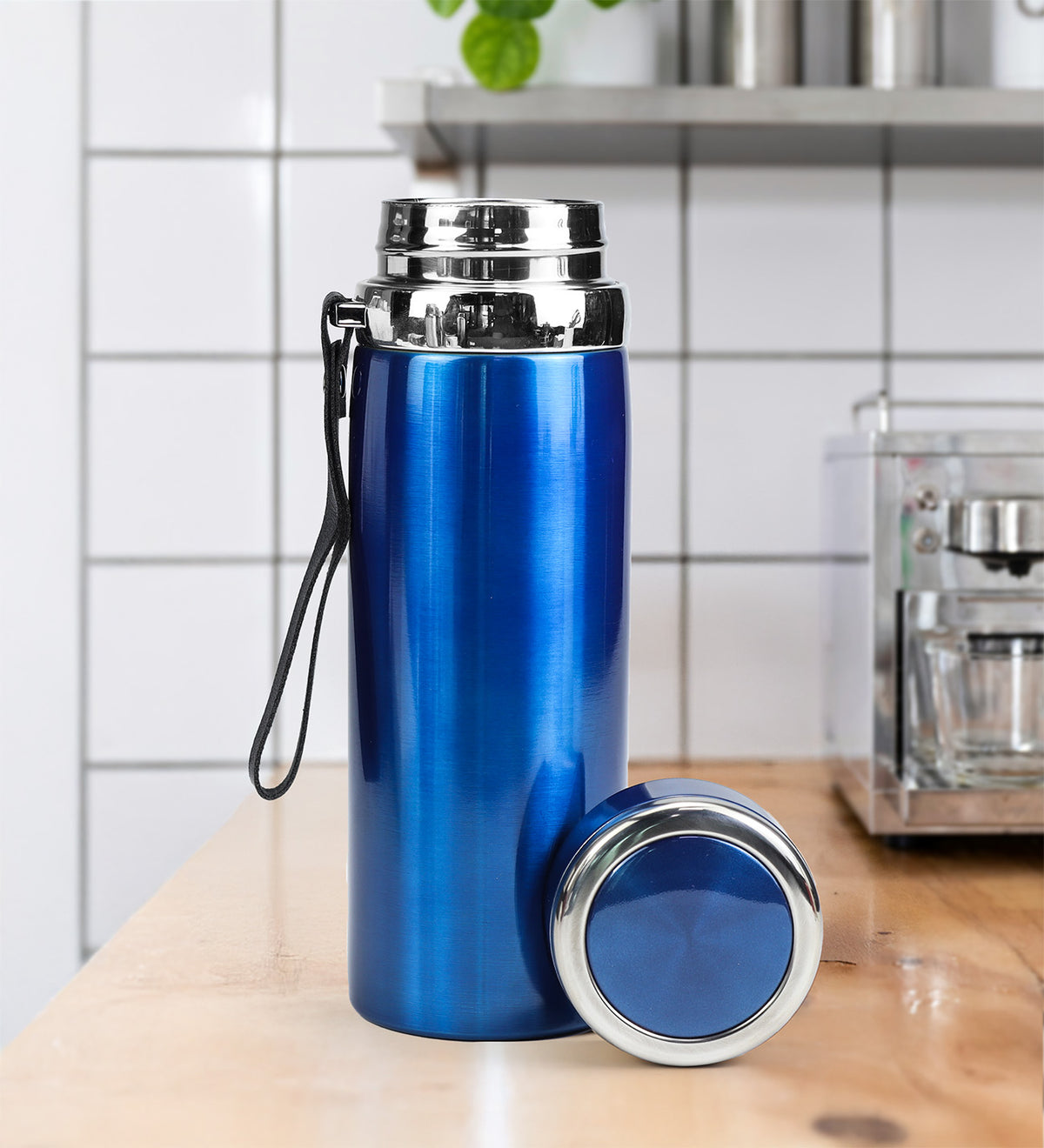 800 ml Parlak Mavi Termos