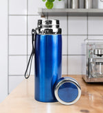 800 ml Parlak Mavi Termos