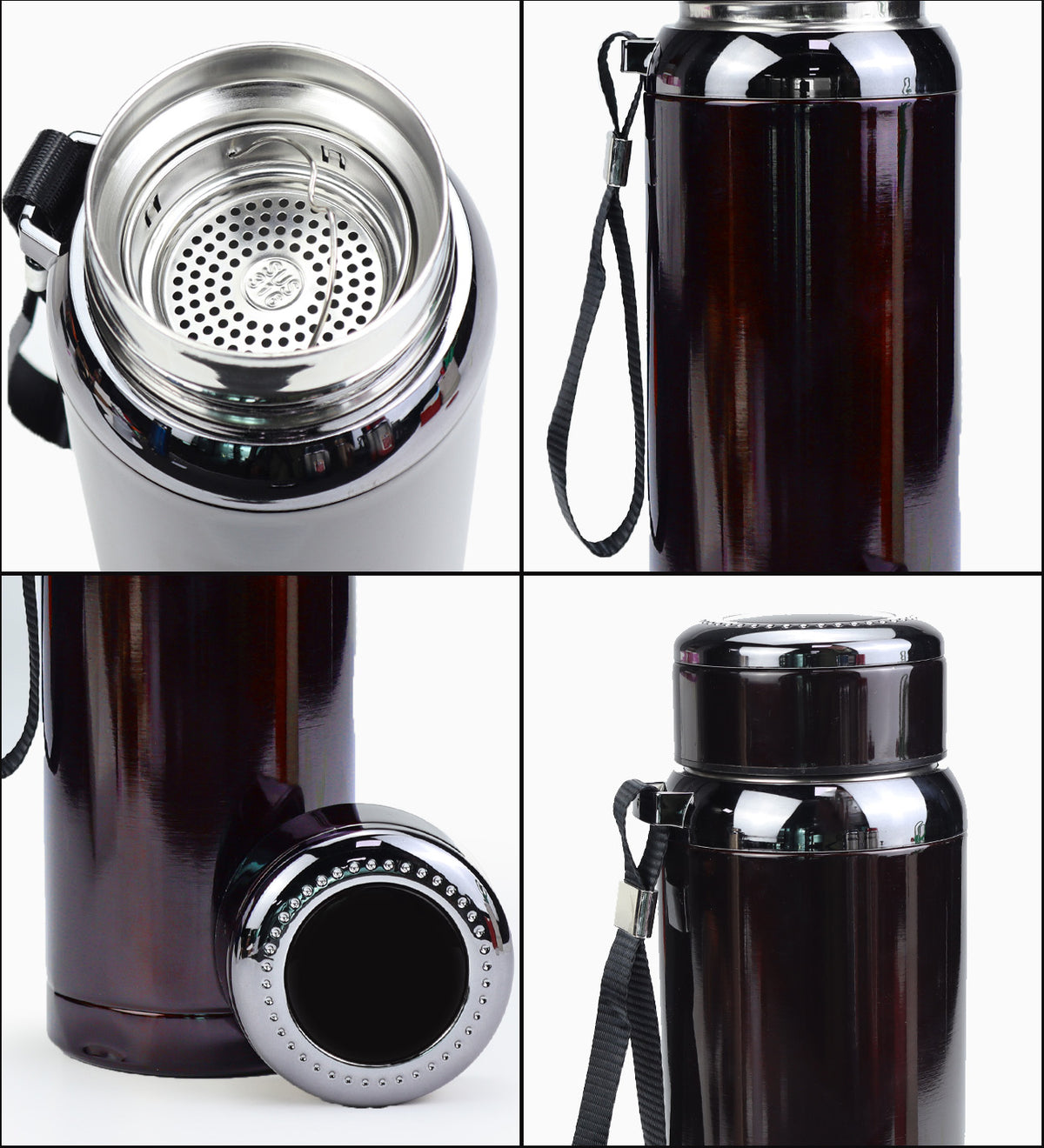 800 ML Parlak Çelik Termos