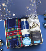 0,35L Stanley & Kalın Şal & Mum & Selamlıque & Premium Çikolata Yılbaşı Hediye Seti