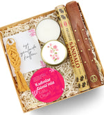 Makrome Anahtarlık & Mum & Bardak Altlığı & Tütsü Hediye Seti