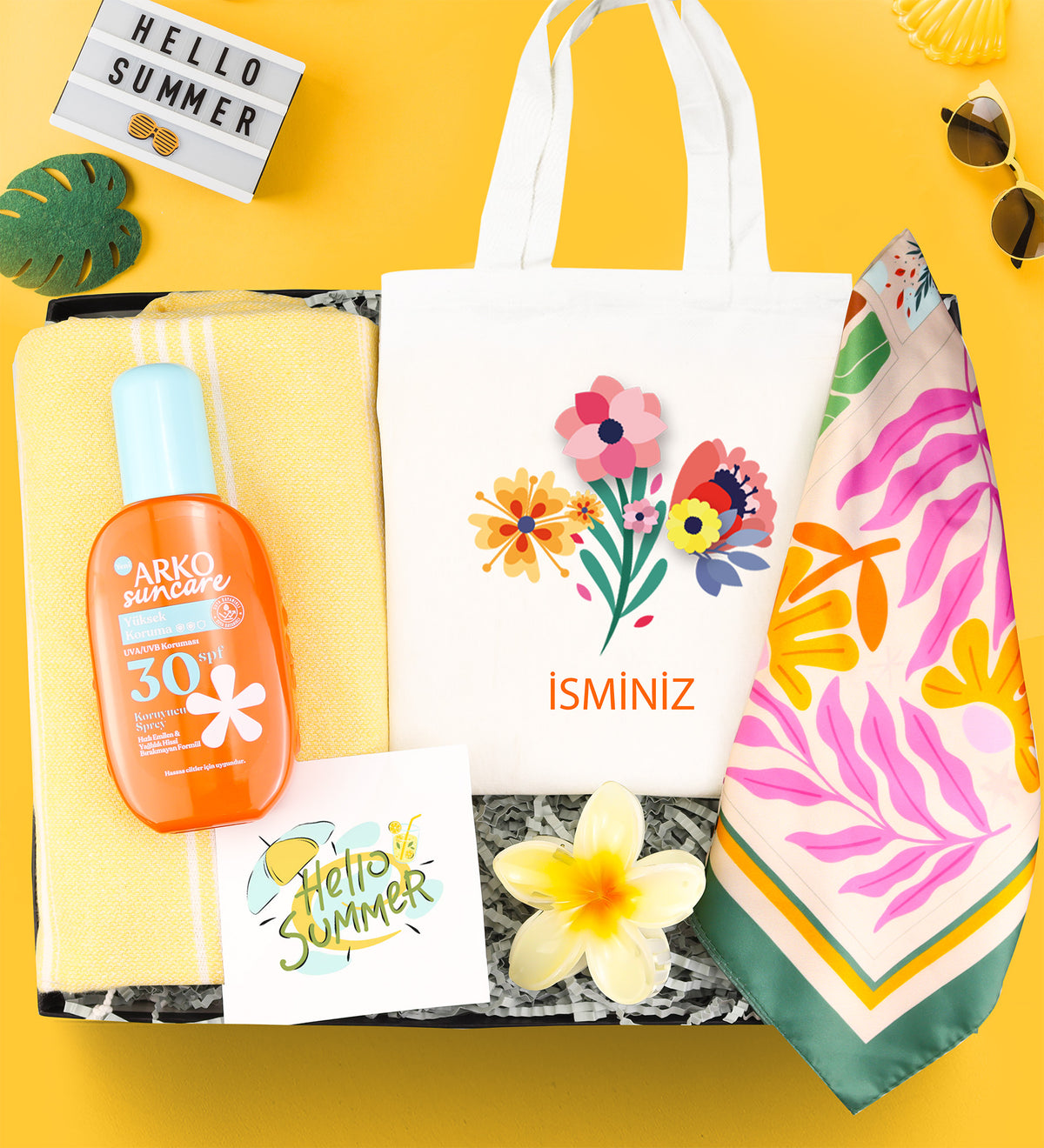 Kişiye Özel Yaz Hediye Seti