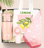 Cam Detox Termos & El Fanı & Fular & Bez Çanta Yaz Hediye Seti