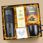 Kişiye Özel Termos & Kupa & Kolonya & Bitki Çay Hediye Seti