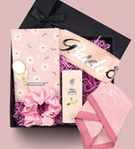 Wedding Planner & Bride Kuşağı & Rebul Kolonya & Saten Toka & Fular & Peri Ayna Hediye Seti