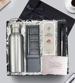 Termos Matara & Tornavida Seti & Rebul Kolonya & Metalik Roller Kalem Hediye Seti