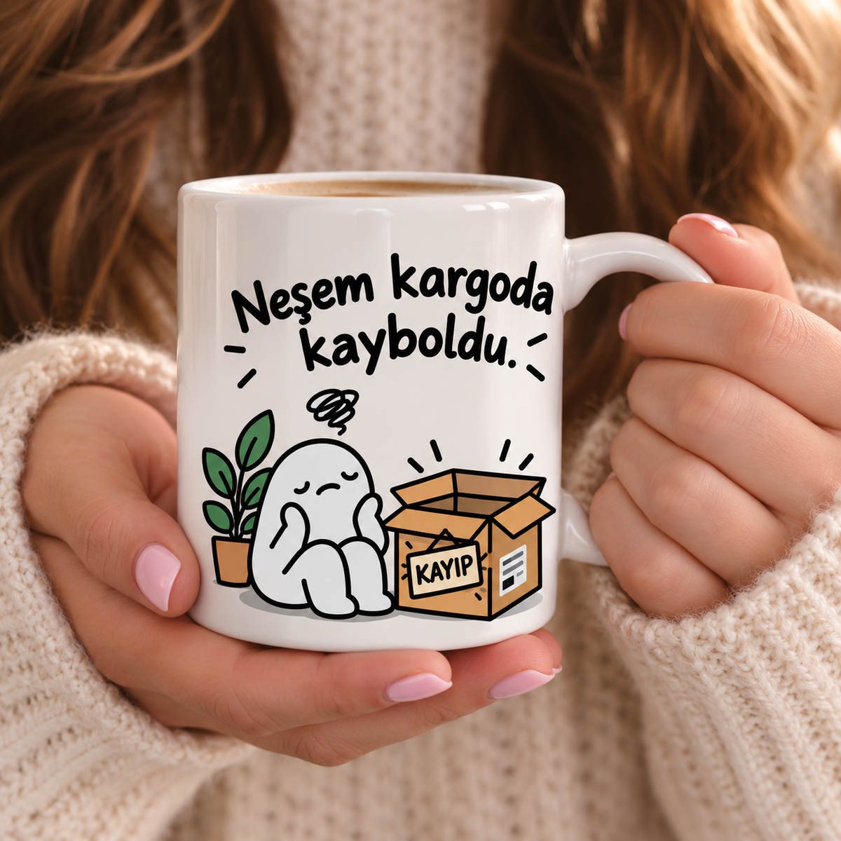 Sevimli Tasarım Kupa Bardak