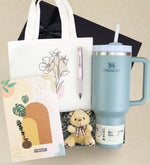 Stanley Termos & Bez Çanta & Serve Deep Kalem & Defter & Anahtarlık Premium Hediye Seti