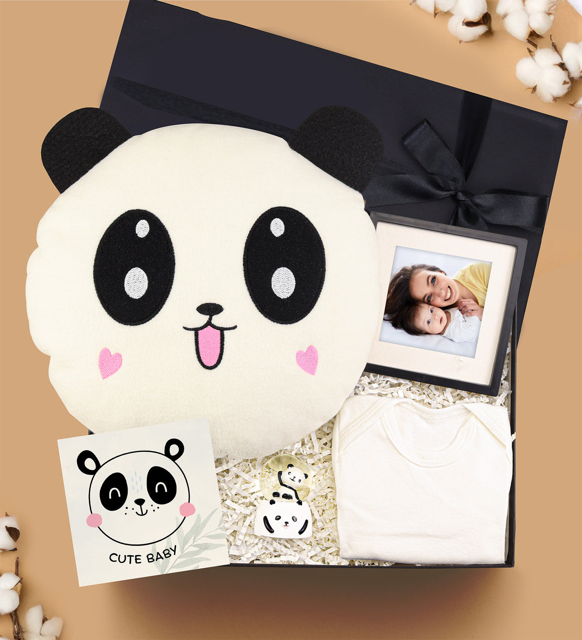 Sevimli Panda Yenidoğan Hediye Seti