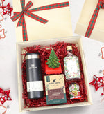 Premium Ahşap Kutulu Yılbaşı Hediye Seti