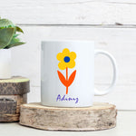 Kişiye Özel Bez Çanta & El Fanı & Kupa & Fular Yaz Seti