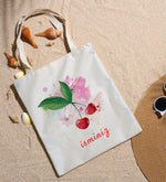 Kişiye Özel Bez Çanta & Fular Yaz Seti