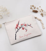 Ikigai & Bez Çanta & Krem & Lotus Mum Hediye Seti