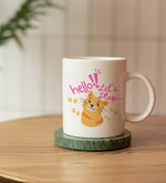 Kedi Yastık & Mousepad & Kupa & Dikişli Mini Not Defteri & Kalem Hediye Seti