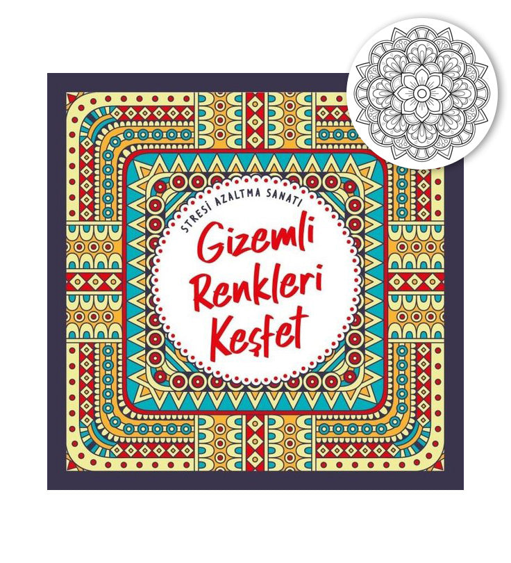 Mandala & Faber Castell Boya Kalemi & Kalemlik & Kupa Hediye Seti