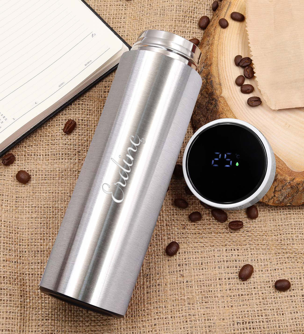 Dereceli Silver Termos