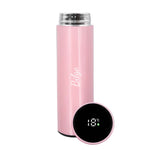 Pembe Dereceli Termos & 3'lü Ayıcık Buketi Hediye Seti