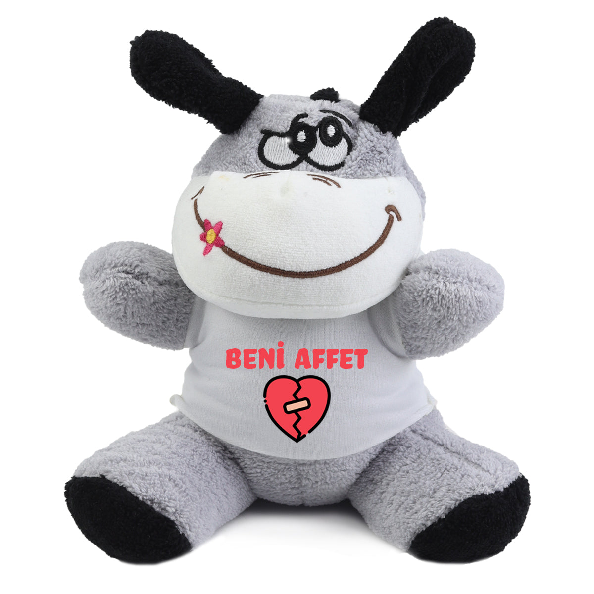 Baskılı Peluş Eşek Oyuncak