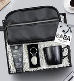 Kişiye Özel Anahtarlık & Erkek El Çantası & Siyah Kupa & Yves Rocher Tıraş Sonrası Balsam Hediye Seti