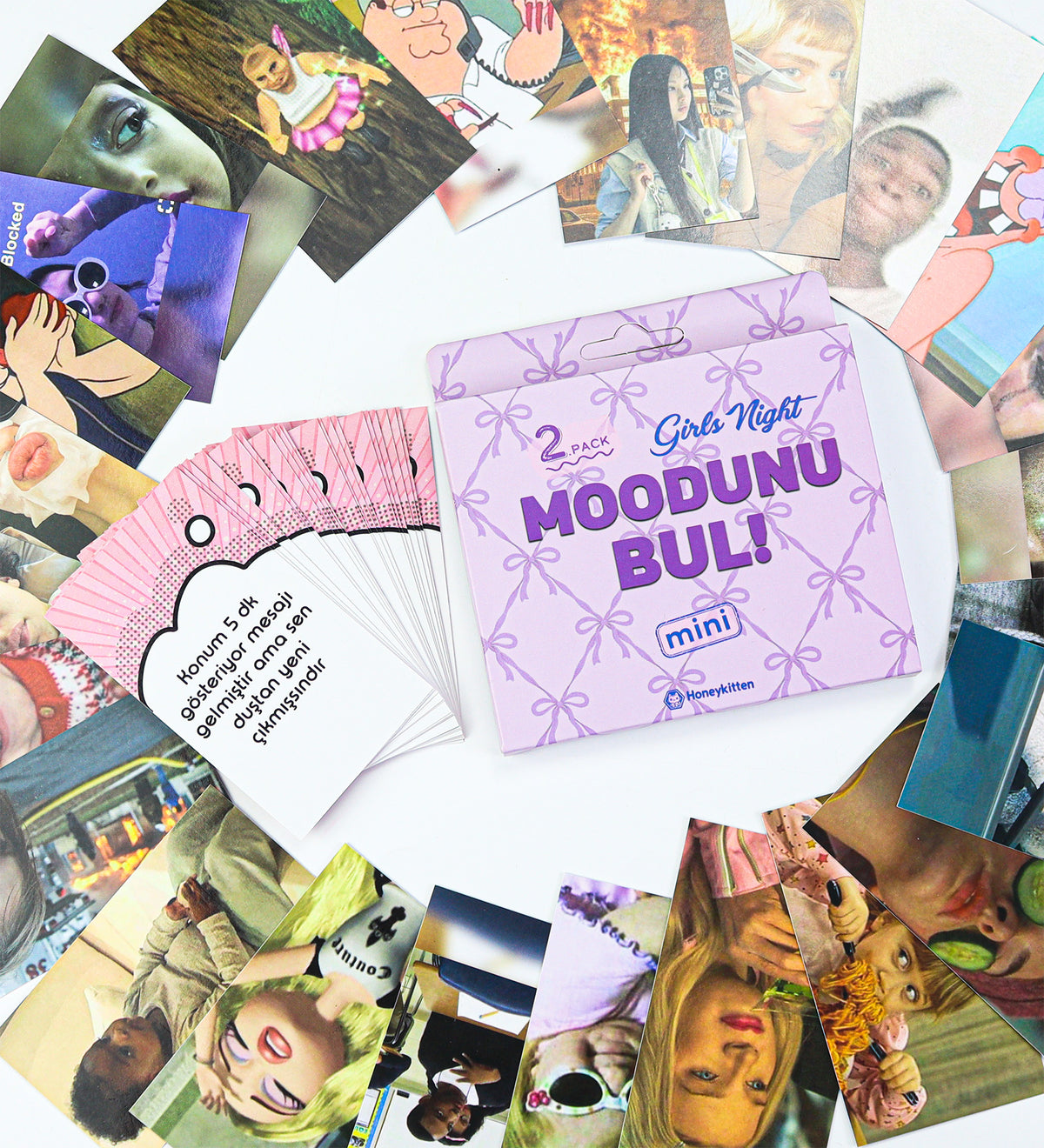 Girls Night Moodunu Bul Kart Oyunu