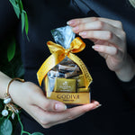Esnek Kapak Defter & Gold Mavi Roller Kalem & Takvim & Mum & Godiva & Kupa Hediye Seti