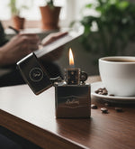 Gümüş Renk Zippo Tarzı Çakmak