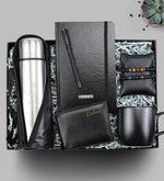Çantalı Termos & Defter & Kalem & 2'li Kaplan Gözü Bileklik & Cüzdan & Kupa Hediye Seti