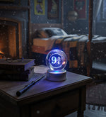 Dokuz Üç Çeyrek Işıklı Cam Küre