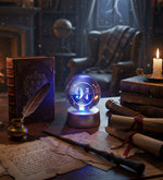 Dokuz Üç Çeyrek Işıklı Cam Küre