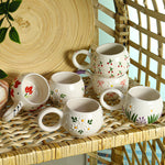 %100 El Yapımı Papatya Desen Hediye Seti