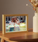 Led Işıklı Mavi Lale Fotoğraf Çerçevesi