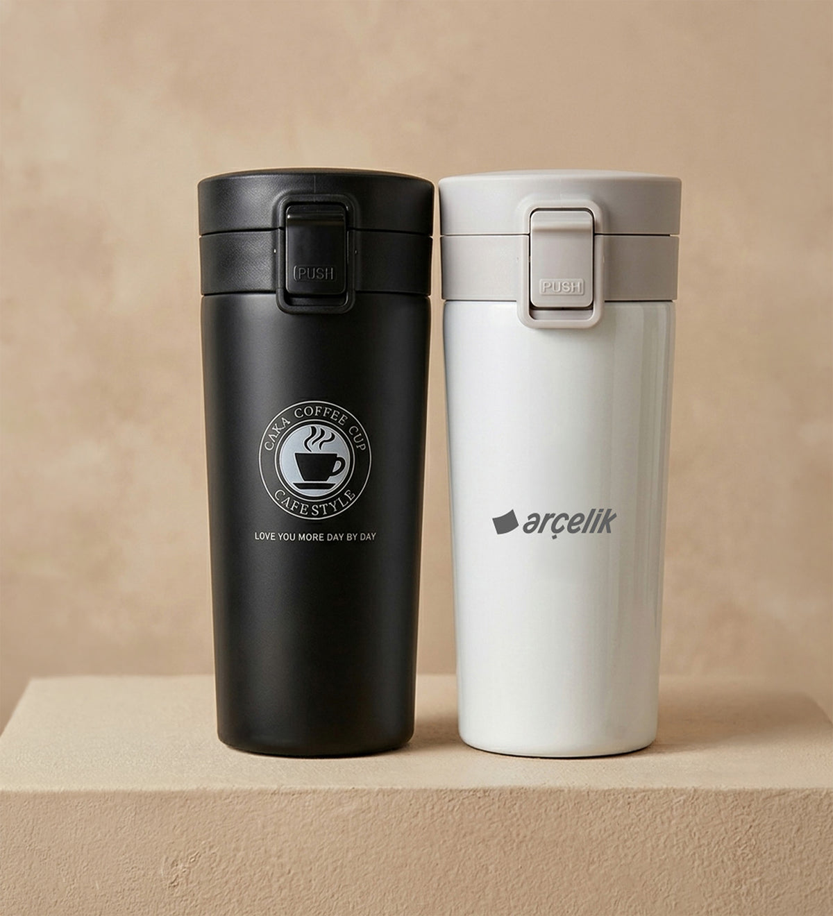 Kilitli Çelik Termos 350ML