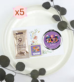 5'li Kadın Gününe Özel Ayna Çikolata Kahve Mini Hediye Seti