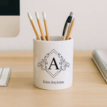 Defter & Kalem & Kalemlik & Delgeç & Zımba Hediye Seti