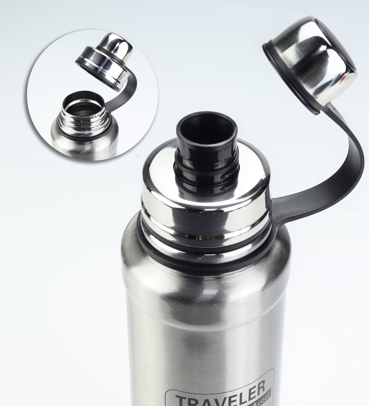 1000 ML Çelik Kamp Termosu