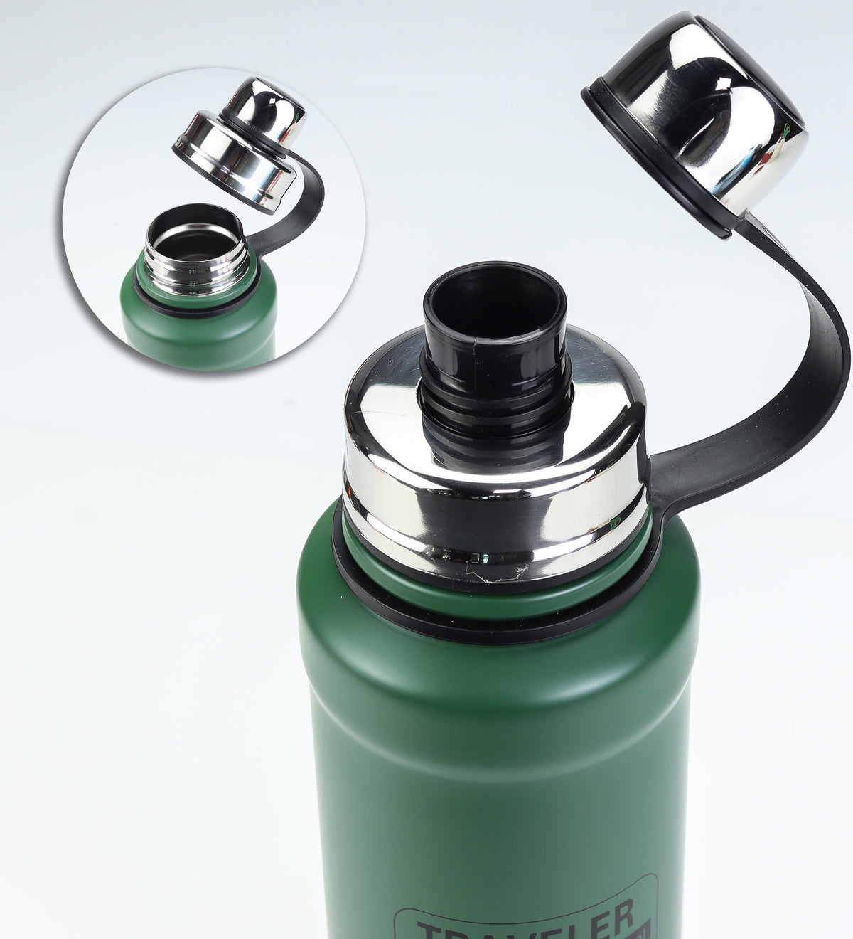 1000 ML Çelik Kamp Termosu