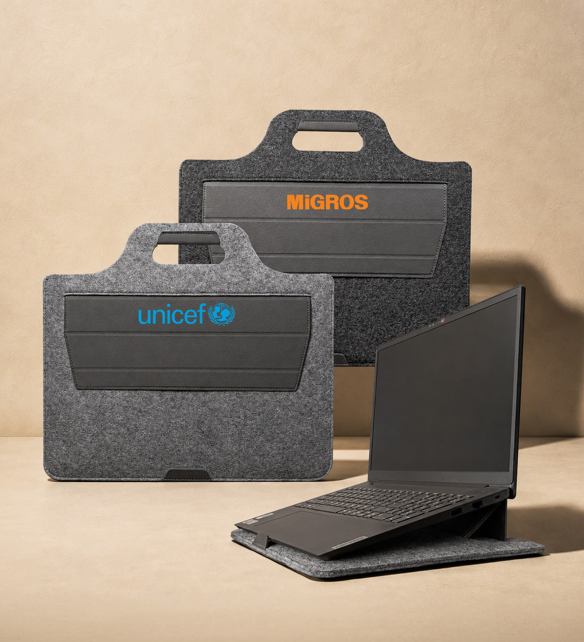 Laptop Standlı Evrak Çantası