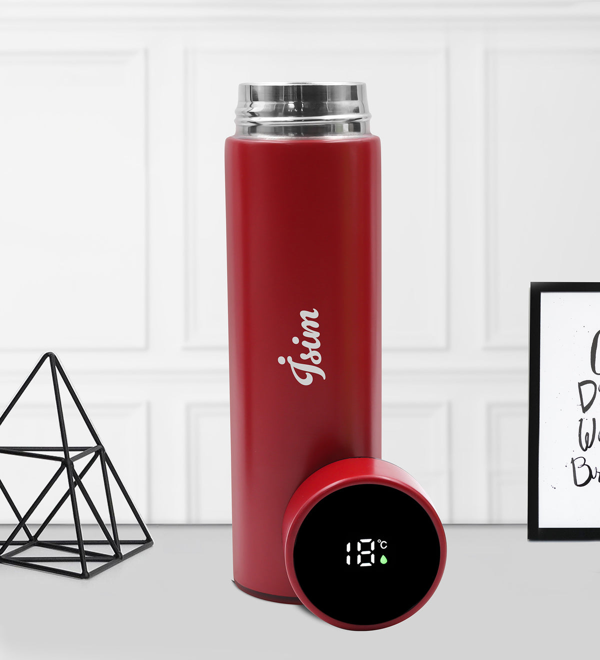 Kutulu Defter Kalem Seti & Dereceli Termos & Kupa Hediye Seti