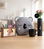 Koala Yastık & Dereceli Termos & Kupa & Kalemlik Hediye Seti