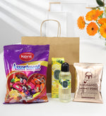 200 ml Eyüp Sabri Tuncer Kolonya & Kent Bayram Şekeri & Mehmet Efendi Türk Kahvesi Bayram Hediyesi